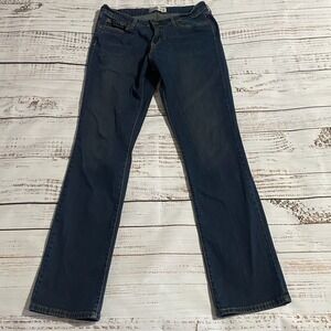 Signature by Levi's Mid Rise Straight Blue Denim Jeans Women's 12 L/C 29x32